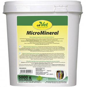 cdVet Micromineral Hund - zur Deckung des Mineralhaushaltes von Hund und Katze