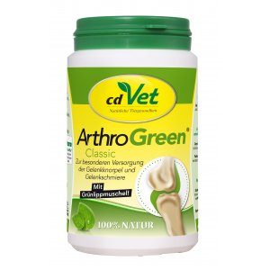 cdVet ArthroGreen Gr�nlipp Muschelextrakt - Gelenkunterst�tzung bei Arthrose, HD und Sehnenproblemen.