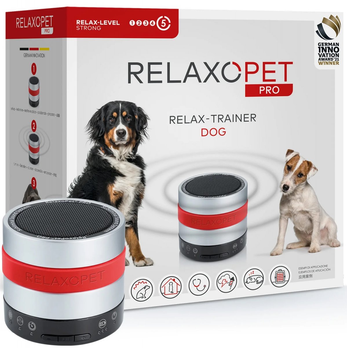 RelaxoPet PRO TierentspannungsTrainer für Hunde